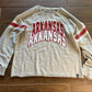 Arkansas Stokes Stack Varsity Crewneck Sweatshirt