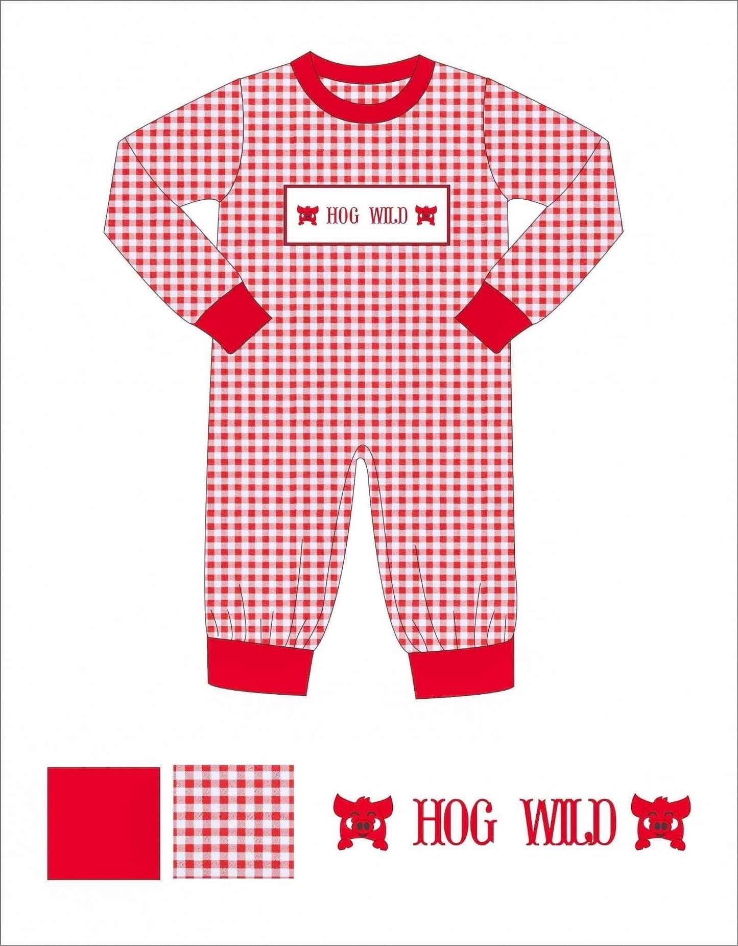 *PRE ORDER* Hog Wild romper