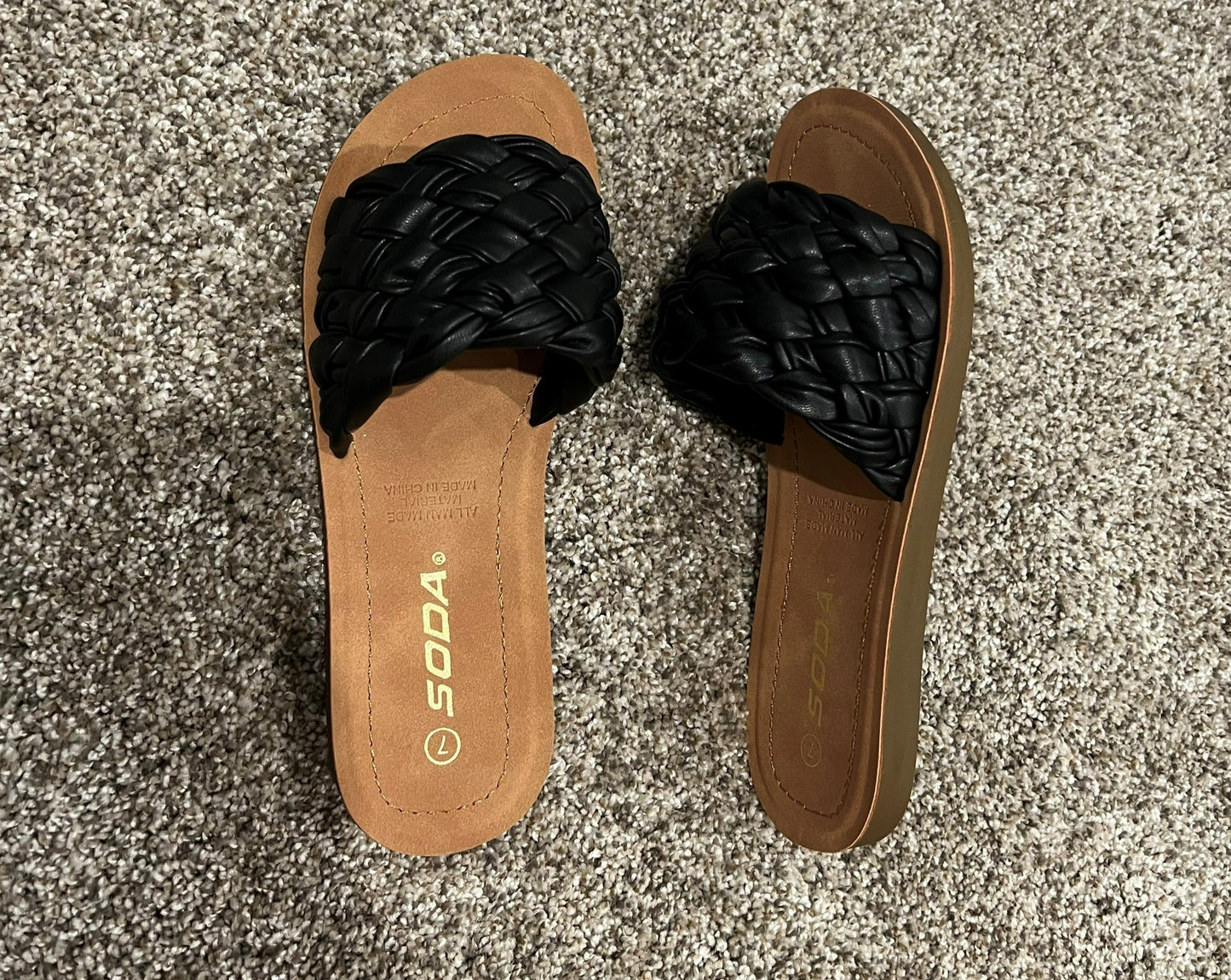 Romma Sandals- Black