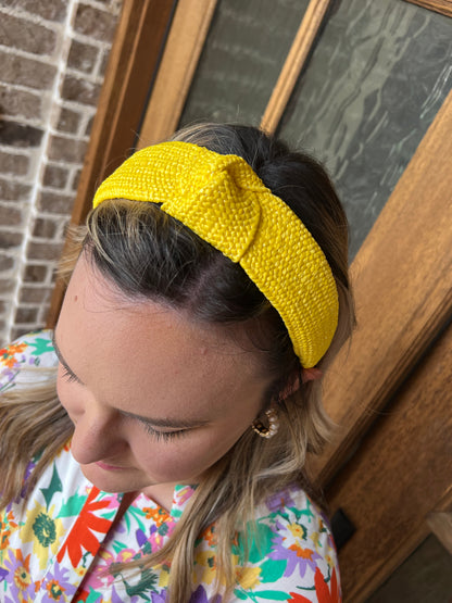 Jackson straw headband- 2 colors